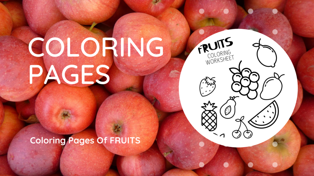 Download 11+ Coloring Pages of Fruits - Free Preschool