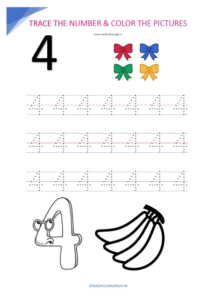 Printable Number Tracing Worksheets 1 12 Free Preschool Number Printable Images Gallery