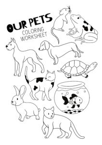 Top Pet Animal Coloring Pages For Kids of the decade The ultimate guide 