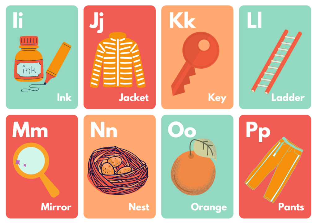 Alphabet Flash Cards for kids