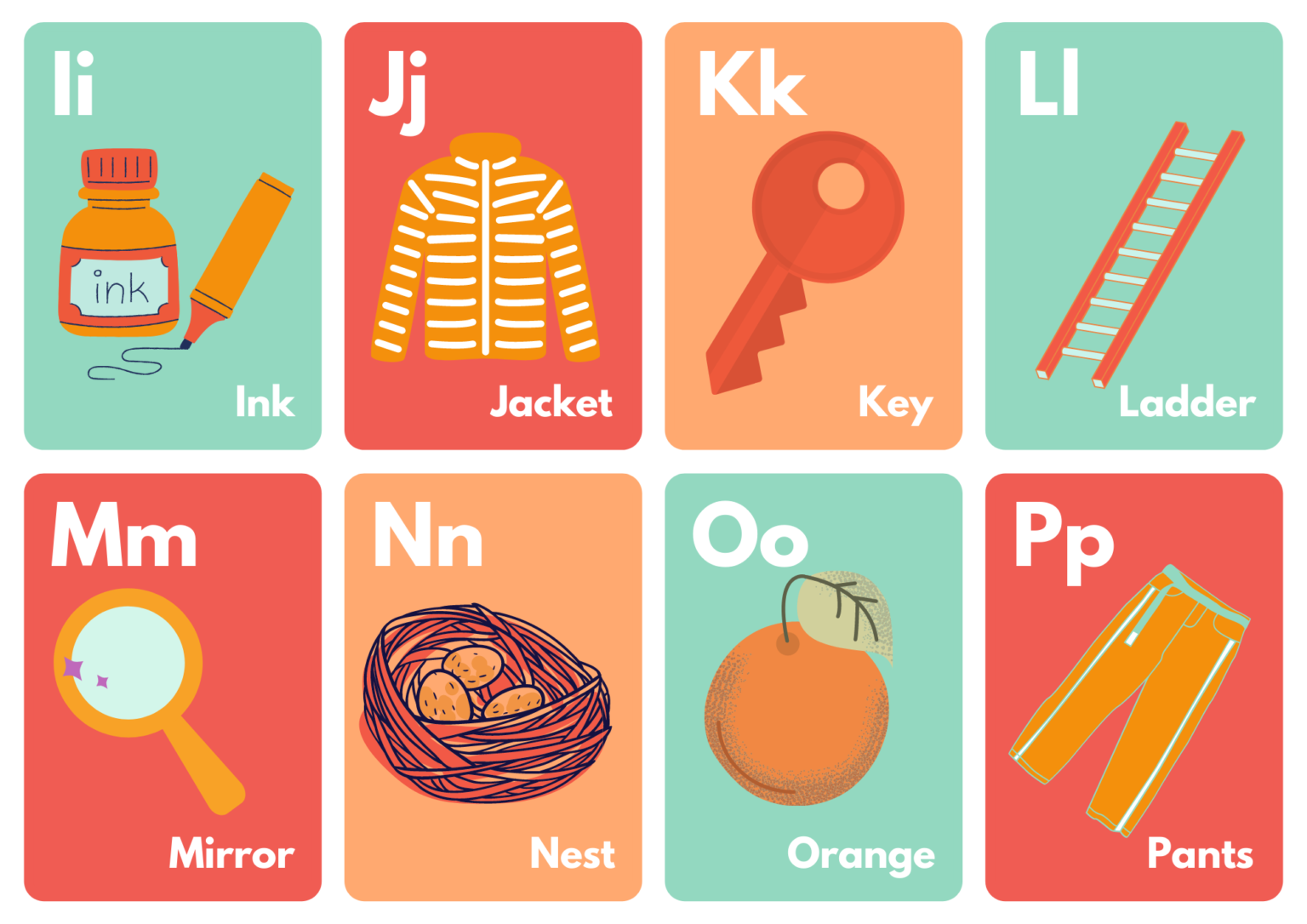 10 Printable Alphabet Flash Cards For Baby PDF Free Preschool