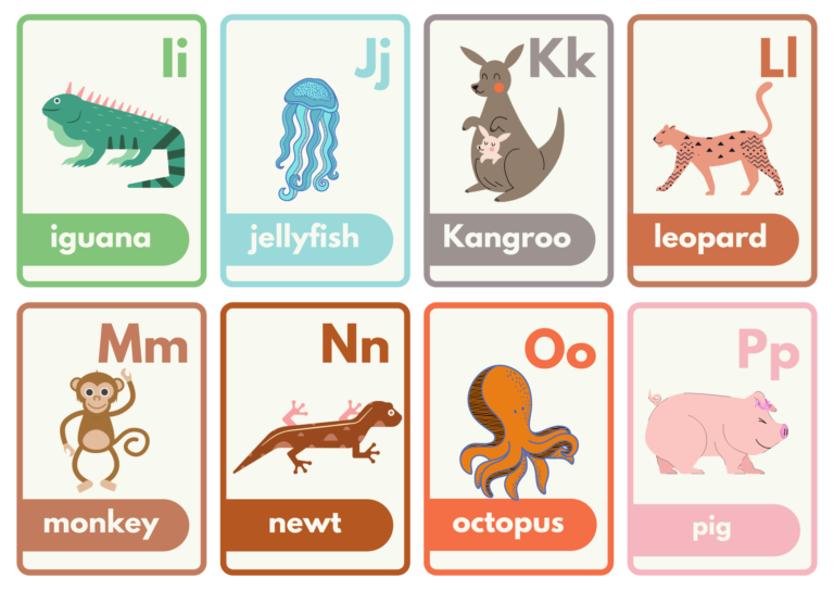 10 Printable Alphabet Flash Cards For Baby PDF Free Preschool