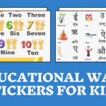 50+ Educational Wall Stickers for Kids Room India