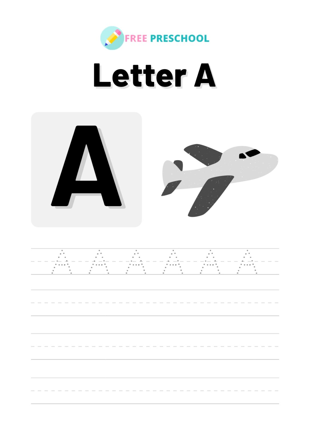 A To Z Capital Letter Tracing Worksheets PDF 2022 Free Preschool