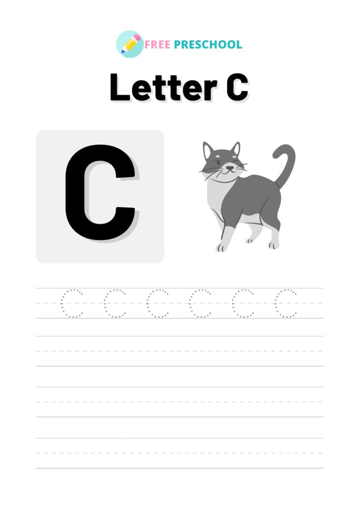 Capital Letter Tracing worksheets