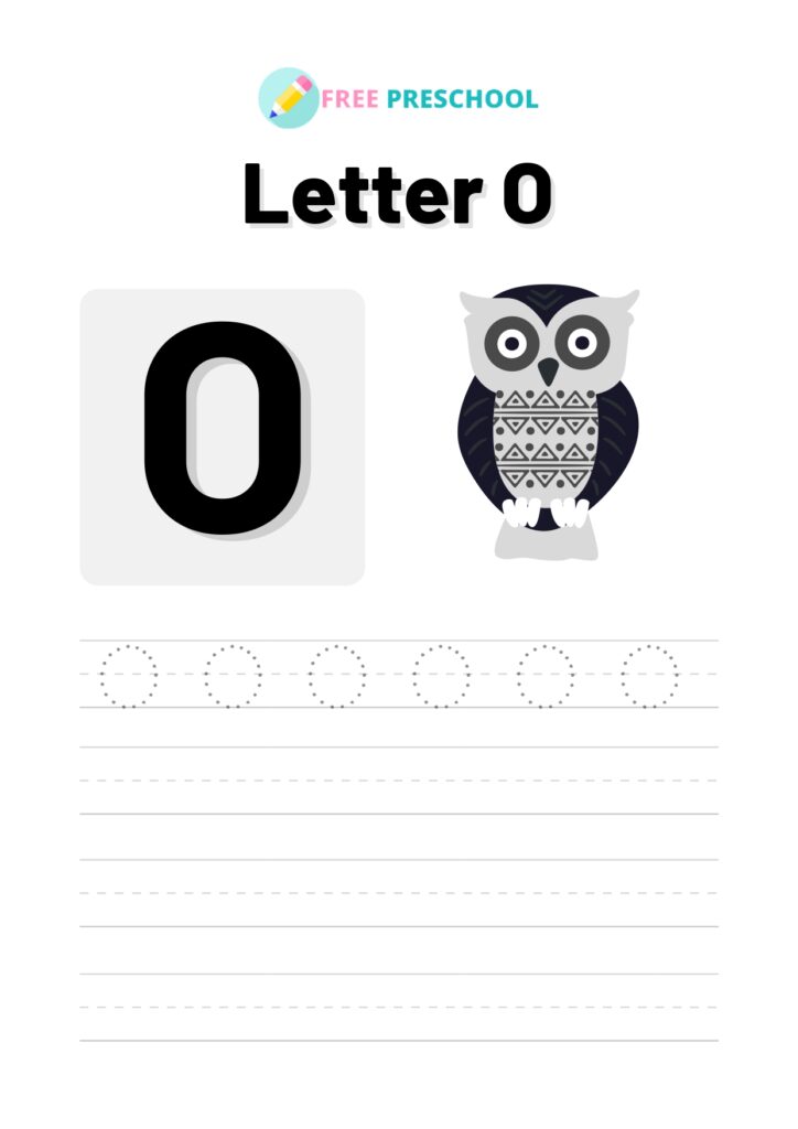 Letter Tracing O