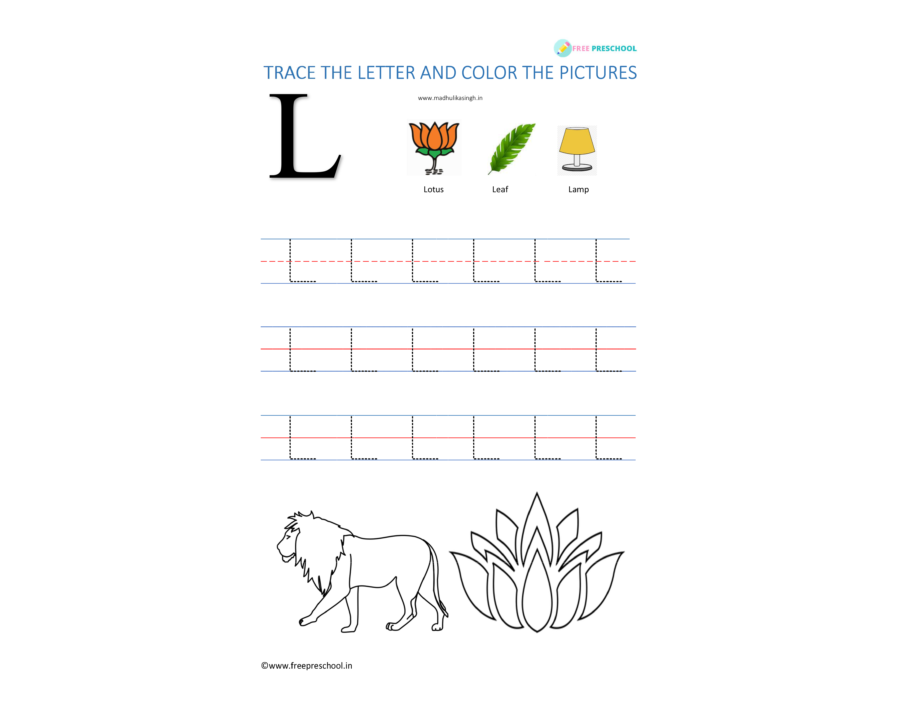 Alphabet Letter Tracing Li